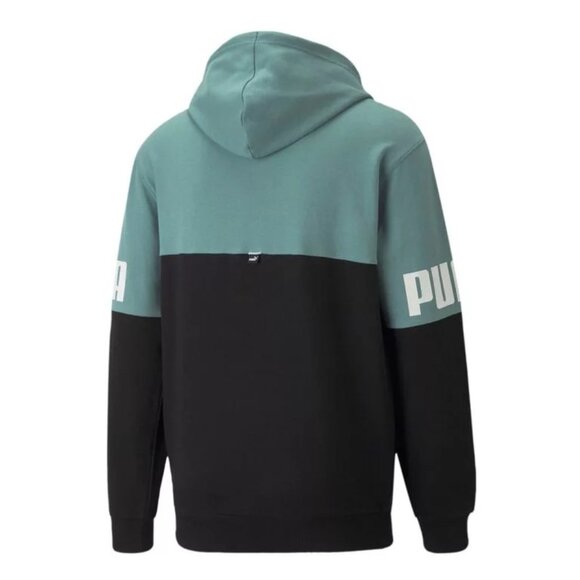 PUMA Men's Power Colorblock Full-Zip Hoodie - Picture 2 of 5